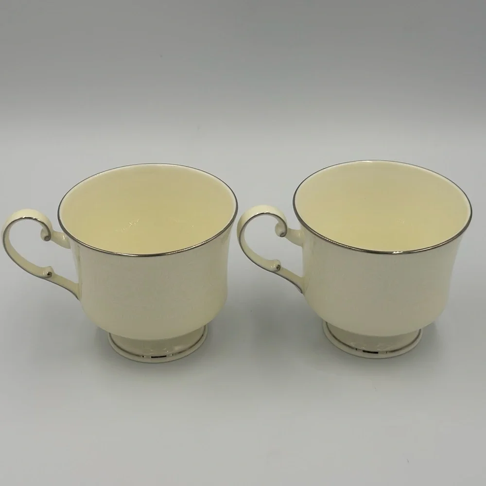Vintage Mikasa “Bridal Lace” Ivory Bone China Service for 4